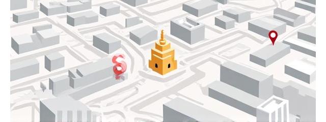 Static placeholder image showing map location of Czech Insights Blog’s Prague office